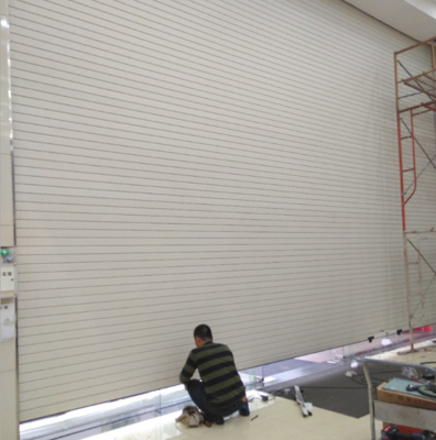 电动卷闸门上门安装按需定制网闸门水晶门无声卷闸门折叠水晶门