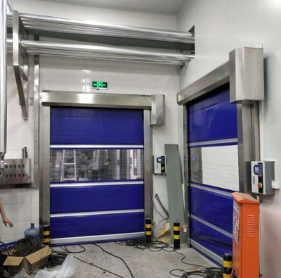 工业提升卷帘门价格批发快速门防尘保温